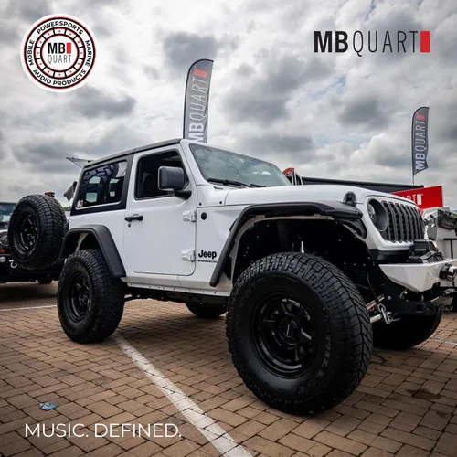 Miniatura 5 de MB Quart JE1-169SB Kit de montaje de barra de sonido de altavoz trasero hecho para Jeep Wrangler (JL) y Jeep Gladiator (JT), paquete de audio