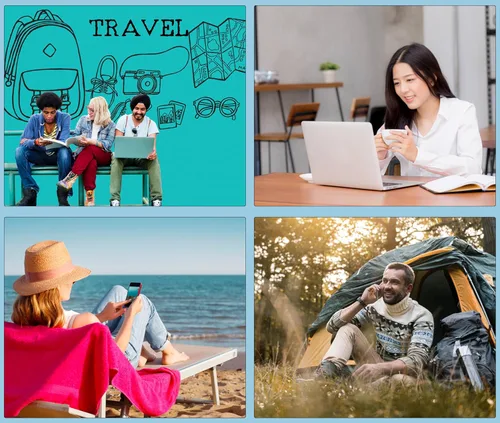 Miniatura 7 de Enrutador de red 4G, punto de acceso WiFi portátil con ranura para tarjeta SIM, router 4G de bolsillo de 150 Mbps para oficina al aire libre