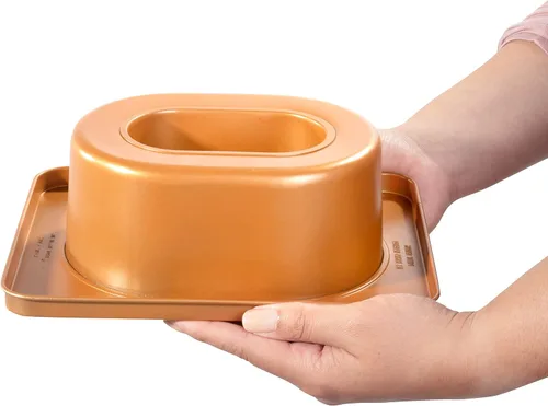 Miniatura 3 de SCS Direct Cook's Choice Better Baker - Tazón de postre comestible 2 en 1 y mini panificadora con libro de recetas de recetas - Molde para hornear