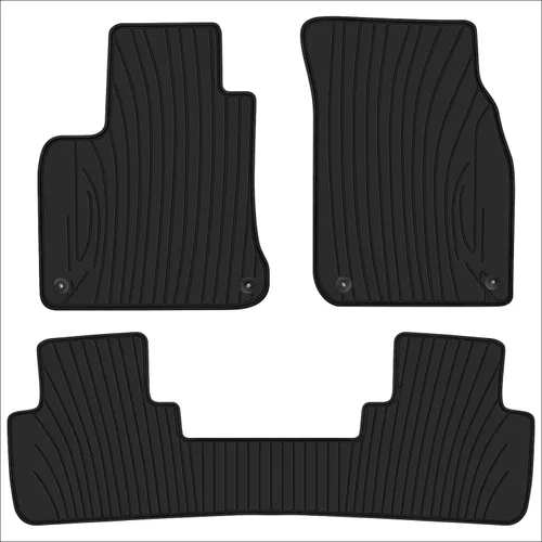 Alfombrillas de Suelo de Coche Ajuste Personalizado para Porsche Cayenne 2019 2020 2021 2022 2023 2024 2025 Juego Completo de Forros de Suelo de