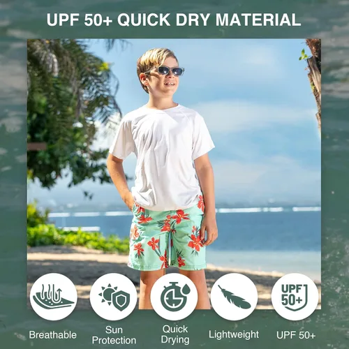 Miniatura 118 de Kanu Surf Traje de baño Yolo de secado rápido UPF 50+ para niños