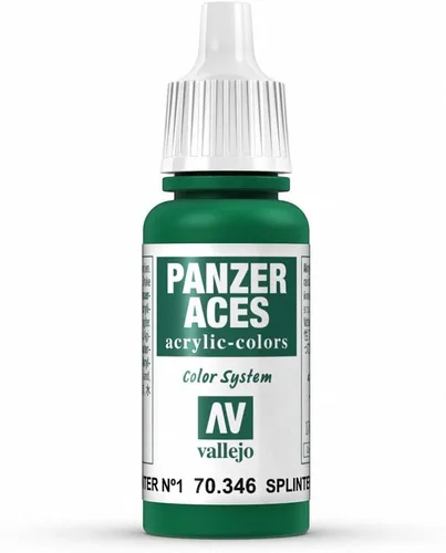 Miniatura 7 de Vallejo Pintura acrílica, manchas astilladas II