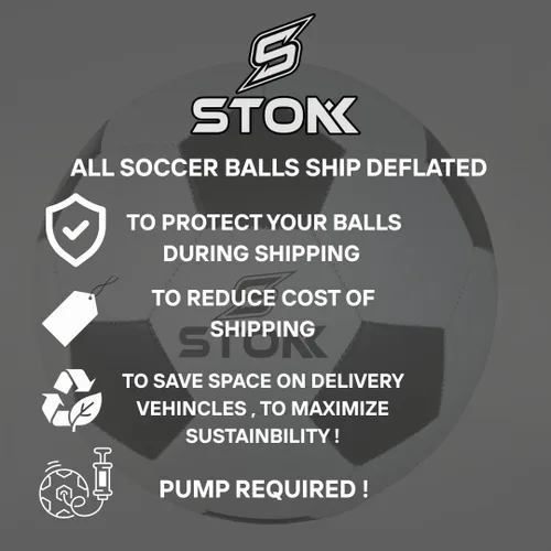 Miniatura 4 de Balón de fútbol para entrenamiento y nivel de entrada, tamaños 3/4/5 con bomba, tamaño y peso oficiales, fútbol de PVC duradero para juego