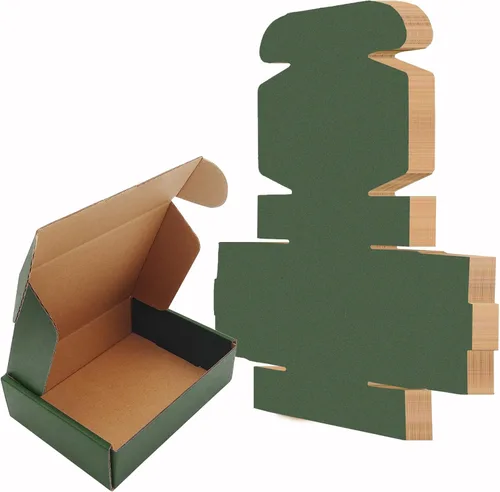 Miniatura 11 de Paquete de 25 cajas de envío con corazones rosas para bebé, cajas de cartón corrugado de kraft reciclables de 4 x 4 x 2 pulgadas, cajas de embalaje