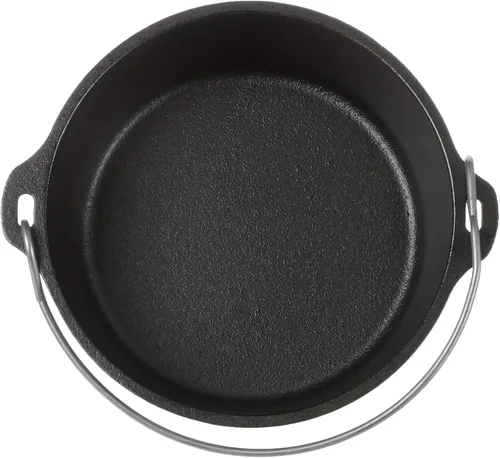 Miniatura 39 de Lodge Horno holandés de hierro fundido pre-sazonado de 8 cuartos de galón con tapa, asas duales, uso en el horno, en la estufa, en la parrilla