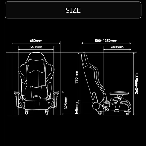 Miniatura 2 de Bauhutte GX-550-RD Gaming Chair Red