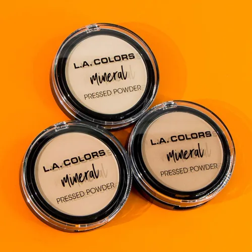 Miniatura 6 de L.A. COLORS Polvo Mineral Prensado, Miel Suave CMP374