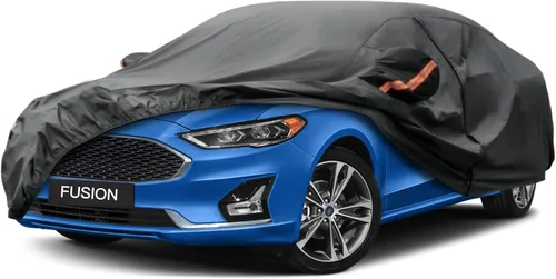 Miniatura 31 de Kayme Funda de automóvil de 6 capas para Audi A4 Sedan (2011-2023), impermeable para todo tipo de clima, cubierta exterior completa, protección