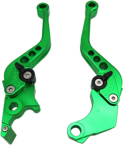 Miniatura 4 de BLUE ELF Palanca de embrague de freno corto CNC 6 posiciones verde para Honda CBR250R 2011-2013, CBR300R 2014-2016, CB300F/FA 2014-2016