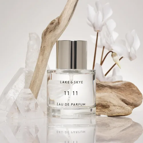 Miniatura 2 de Lake & Skye 11 11 Eau de Parfum Muestra en Vial en Spray, 0.06 fl oz (2 ml) - Musk para la piel, limpio, vegano, sin parabenos, sin crueldad animal