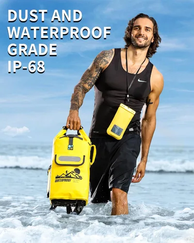 Miniatura 2 de Mochila Bolsa Seca IDRYBAG Amarillo