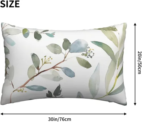 Miniatura 4 de Funda de almohada de caballos con múltiples capas de caballos florales, tamaño Queen, funda de almohada suave de 20 x 30 pulgadas, duradera
