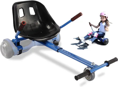 Miniatura 5 de Accesorio de asiento Hoverboard para scooter de equilibrio automático, kit de conversión de Go Kart con marco ajustable, accesorios para niños