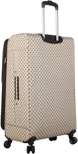 Miniatura 41 de Steve Madden Equipaje de diseñador, Chalet Gris Claro, Juego de maleta giratoria ligera expandible de 3 piezas - Juego de viaje