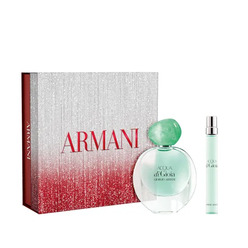 Armani Beauty – Acqua di Gioia – Eau de Parfum – Fragancia floral afrutada para mujer – Limón Primofiore, jazmín acuático, notas de madera de cedro