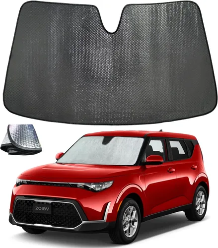 Miniatura 37 de Parasol para parabrisas para BMW X3 2018-2024, 5 capas de burbujas, plegable, grueso, accesorios de protección para visera frontal, bloquea el calor
