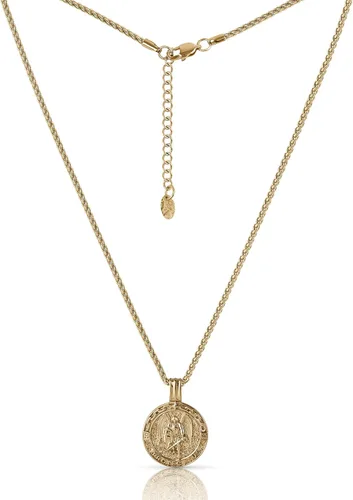 Miniatura 3 de Forge & Foundry Men's Pendant with 21" Extendable Necklace Chain - Compass or Saint Michael Pendant