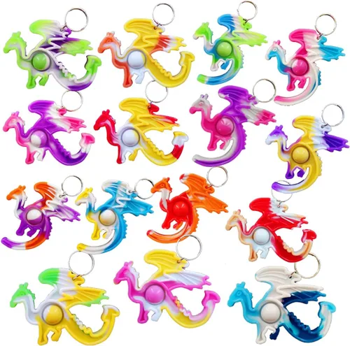 Paquete de 12 juguetes divertidos de burbujas para niños, niños, aulas, estudiantes, regalos de profesores, regalos de fiesta de cumpleaños