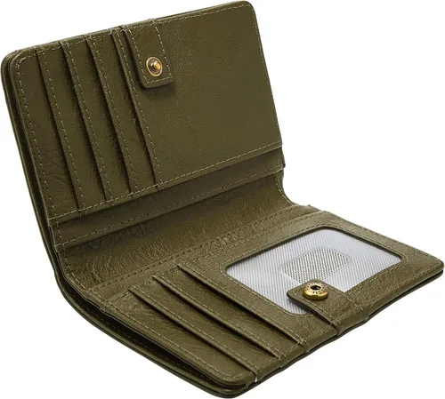 Miniatura 4 de Fossil Cartera plegable multifunción de cuero Liza para mujer