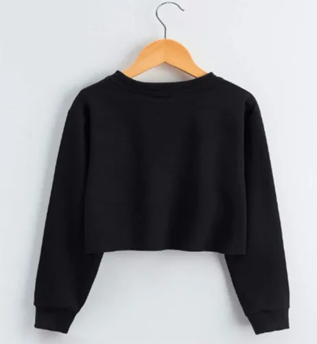 Miniatura 27 de Camiseta corta para niñas y niños, linda sudadera estética con gráficos de dibujos animados para adolescentes
