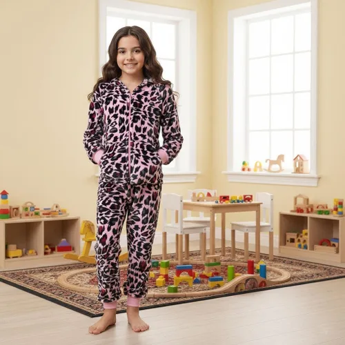 Miniatura 3 de A2Z - Pijama de una pieza para niños de 5 a 13 años