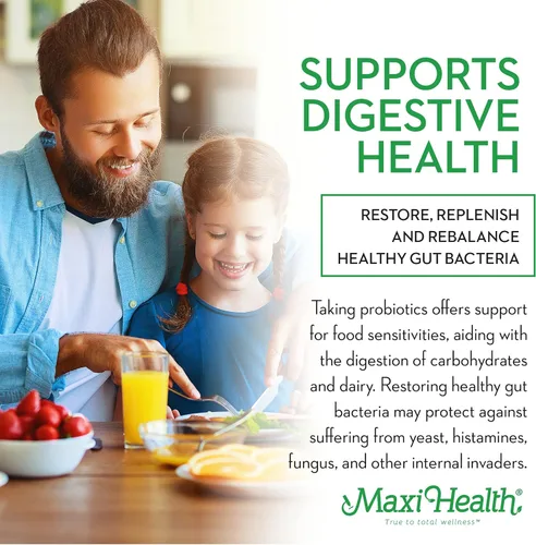 Miniatura 5 de Maxi Health Active Pro-10 Kids Probiotic Chewables - 15 cepas para la salud digestiva e inmunológica - Mezcla de 10 mil millones de probióticos