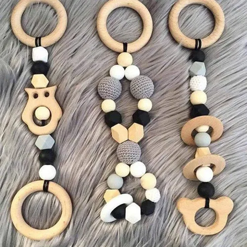 Miniatura 4 de 10 unidades de anillos de madera sin terminar de 100 mm para manualidades, anillos de madera macramé de 4 pulgadas de diámetro, anillos de madera