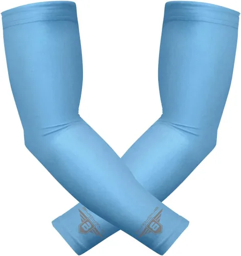 Miniatura 28 de Bucwild Sports Baseball Arm Sleeve - Youth & Adult 1 Pair - Football Basketball Cycling Tennis Bandera de EE.UU