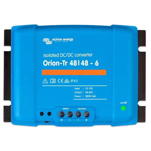 Miniatura 25 de Victron Energy Orion-Tr Convertidor de CC a CC - 12/12-Voltios 18 Amperios 220-Vatios - Protección IP43 - para Sistemas de Batería Dual - Aislado