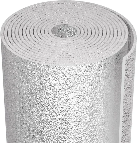 Hoja de Aislamiento Reflectante, Aislamiento de Ventana para Invierno, Capa de Algodón de Papel de Aluminio para Mantener el Calor, 59"(A) x 99" Kit