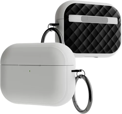 Miniatura 8 de HUSH Funda premium para Airpods Pro de 2ª generación compatible con Airpods Pro de 1ª/2ª generación, compatible con carga inalámbrica