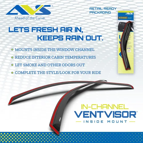 Miniatura 6 de Rough Country Fundas de asiento de neopreno delanteras y traseras para Tacoma 2016-2022 - 91031 y Auto Ventshade [AVS] en el canal Ventvisor