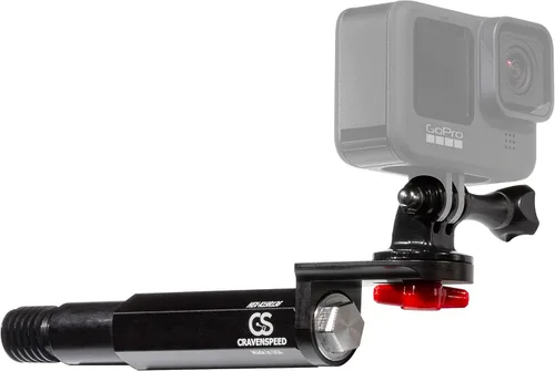 Miniatura 9 de CravenSpeed Soporte atornillable con gancho de remolque fácil para cámaras GoPro compatible con Porsche 911 [992] 2020-2023 Soporte de leva