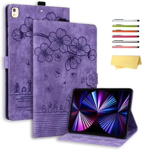 Miniatura 11 de Funda para Apple iPad 10.2 de 9ª/8ª/7ª generación (2021/2020/2019) con función de encendido y apagado automático, ultra fina y ligera, soporte