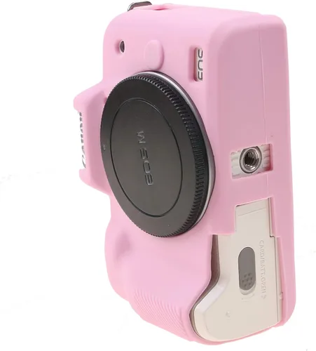 Miniatura 4 de TUYUNG - Funda de silicona para cámara digital Canon EOS M50, color rosa