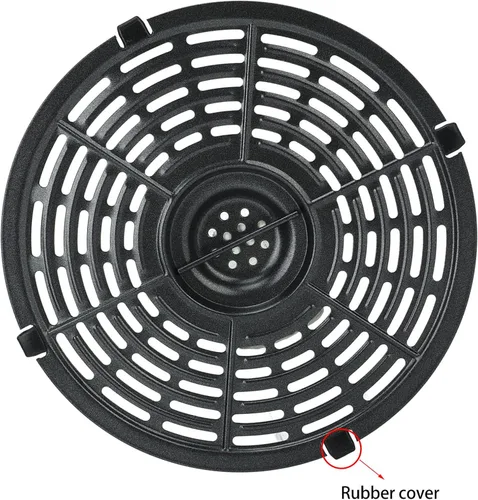 Miniatura 6 de Focket Placa de repuesto para freidora de aire de 8.5 in, 8,5 pulgadas, revestimiento antiadherente, sartén para freidora de aire, placa de parrilla