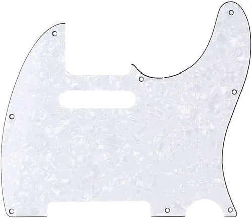 Miniatura 8 de Musiclily Pro 8 agujeros Tele Golpeador para guitarra JPN Made Fender Japan Telecaster, 3Ply Negro