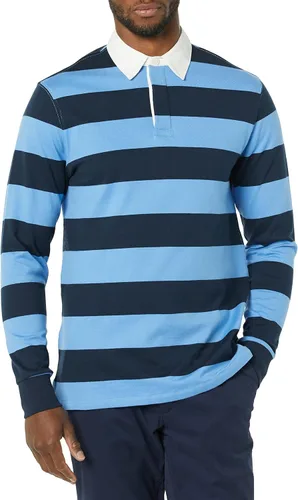 Miniatura 4 de Tienda Essentials Men's Organic Cotton Long Sleeve Rugby Top (Previously Tienda Aware)