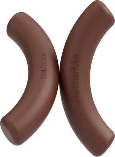 Miniatura 14 de BetterMe - Mancuernas Sculpt – Par de pesas de mano de neopreno de 2.2 libras – Pesas antideslizantes de agarre suave para mujeres – Mancuernas Moca