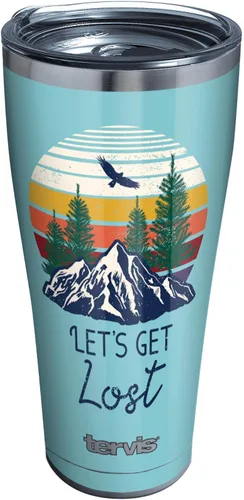 Miniatura 10 de Tervis Let's Get Lost - Vaso térmico transparente de 16 onzas