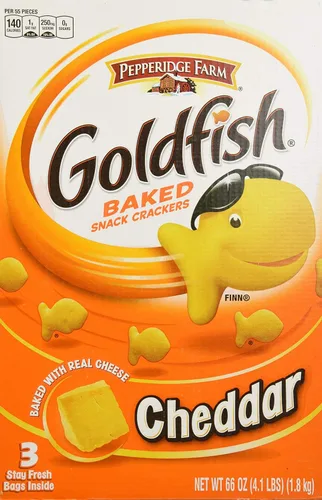 Miniatura 9 de Pepperidge Farm Goldfish Flavour Blasted Xtreme Cheddar Crackers, 26.46 oz/26.5 onzas, {Importado de Canadá}