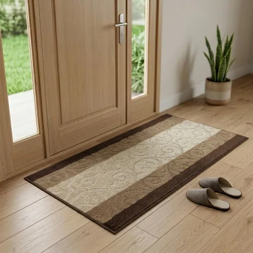Miniatura 25 de Alfombra de pasillo de corte personalizado, antideslizante, 31 pulgadas de ancho x longitud que elijas de longitud, cadena antracita, 31 pulgadas x