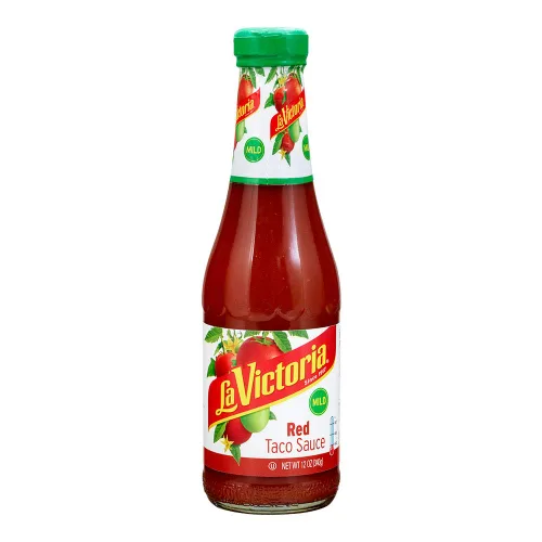 La Victoria Salsa de tacos rojos suave, 12 onzas (paquete de 6)