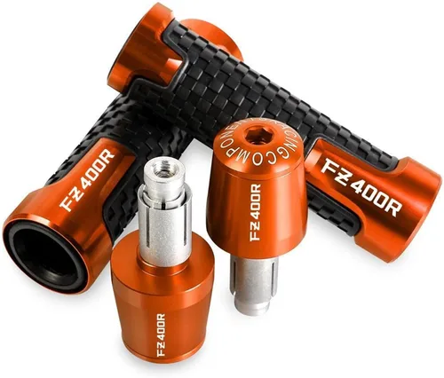 Miniatura 7 de Manillar CNC de motocicleta de gel de goma, manecillas de freno para Y&AMAHA FZ400R FZ 400 R FZ-400R 1986 1987 1988 Mango Bar extremos de agarre