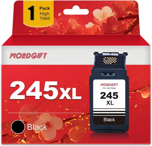 245XL - Cartucho de tinta de repuesto para Canon PG-245XL negro para impresora Pixma TR4520 TR4527 MG2522 MG2520 MX490 MX492 TS202 TS302 TS3320
