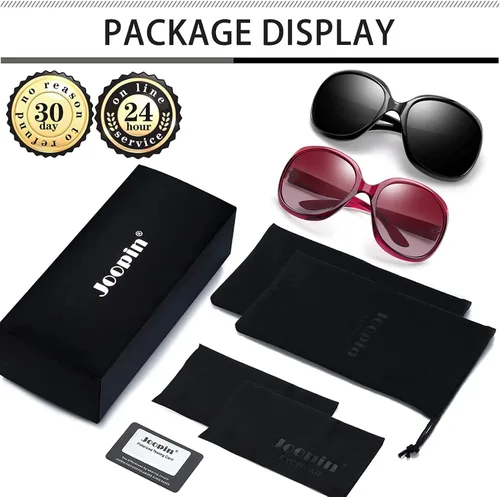 Miniatura 140 de Joopin Lentes de sol de gran tamaño para mujer, polarizados, grandes, para conducción, protección UV, grandes sombras