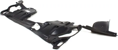 Miniatura 2 de Evan Fischer Protector contra salpicaduras de motor puede usarse con Honda Accord 08-12 Under Cover 6 Cyl Coupe/Sedan