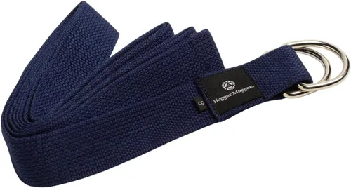 Miniatura 14 de Hugger Mugger Correa de yoga de algodón con anillo en D, algodón súper fuerte, hebilla de anillo en D de metal, múltiples longitudes disponibles