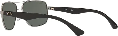 Miniatura 5 de Ray-Ban RB3483 - Gafas de sol cuadradas de metal para hombre