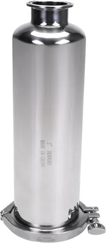 Miniatura 14 de DERNORD Filtro de Abrazadera Triple de 2 Pulgadas - Accesorios Sanitarios SS304 Filtro En Línea Recto con Pantalla de Acero Inoxidable de 60 Malla